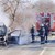 Автомобил изгоря на главния път край Плевен Автомобил изгоря на главния път край Плевен