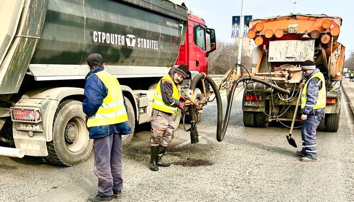 Текущи ремонти в няколко района на Русе