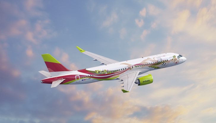 Полетът на авиокомпанията airBaltic е пренасочен към летище Вилнюс Полетът на авиокомпанията airBaltic е пренасочен към летище Вилнюс