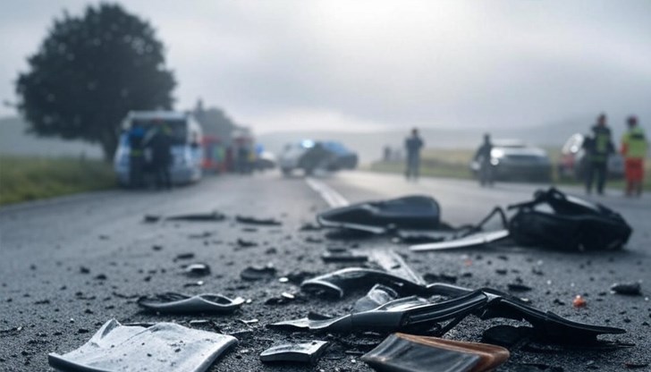 Шофьорът на втория автомобил е приет в болница