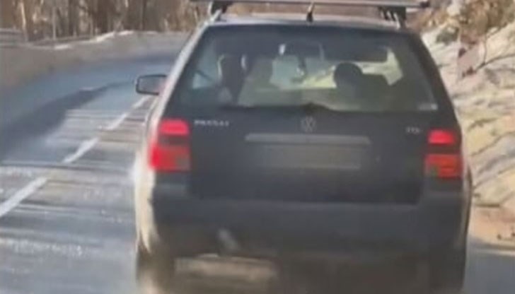 Пътна полиция санкционира мъжа Пътна полиция санкционира мъжа