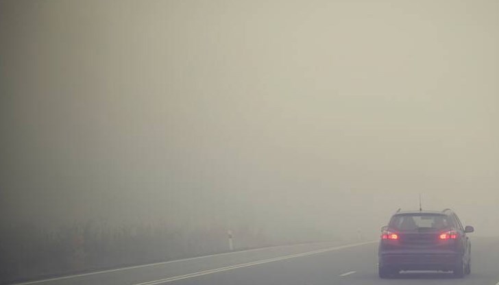 Видимостта е намалена до 100 метра Видимостта е намалена до 100 метра