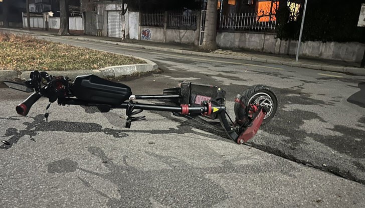 37-годишният мъж е загубил контрол над превозното средство и е паднал на пътното платно