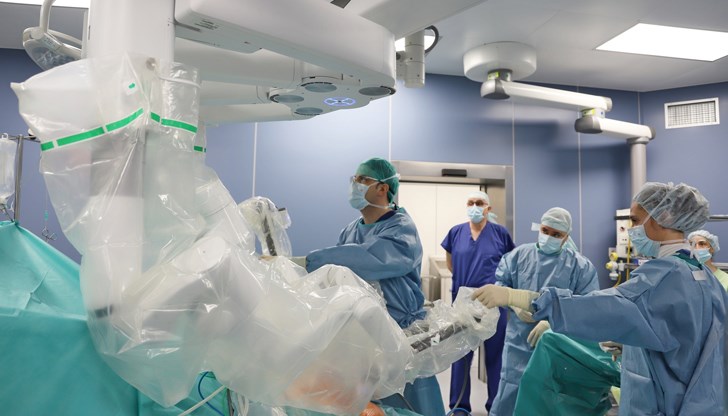 ВМА стартира роботизирана коремна хирургия