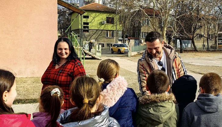 Актьорът е започнал образованието си в СУ "Олимпи Панов" Актьорът е започнал образованието си в СУ "Олимпи Панов"