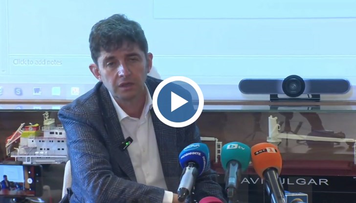 Изтеклата котва и щетите по кораба са резултат от буря в Балтийско море, твърди изпълнителният директор на БМФ