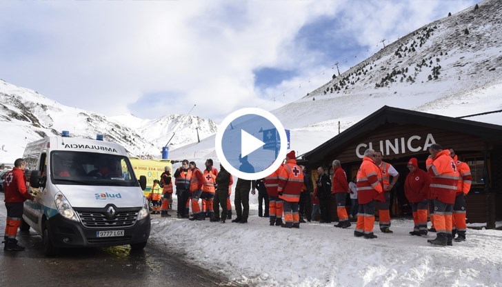 Девет души са в критично състояние след скъсване на въже в ски курорта Астун