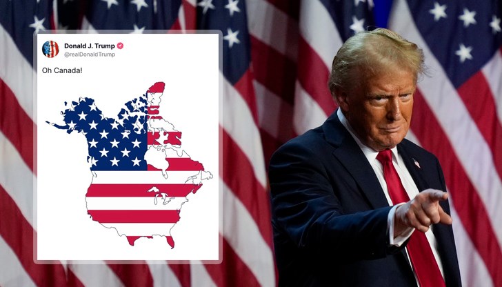 Канадското правителство реагира остро на териториалните намерения на САЩ Канадското правителство реагира остро на териториалните намерения на САЩ