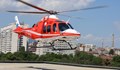 Въздушната линейка транспортира тежко ранен от катастрофата край Видин