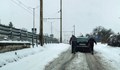 Само 10 сантиметра сняг блокира пътищата в Русенско