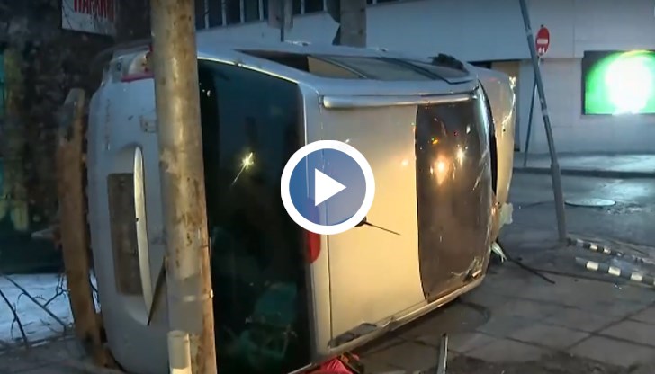 Инцидентът е станал на бул. „Тодор Александров”