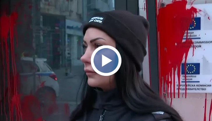 Десет служители на реда пострадаха по време на протеста на партия "Възраждане"