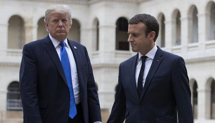 Френският президент ще се разговаря с американския си колега в понеделник Френският президент ще се разговаря с американския си колега в понеделник