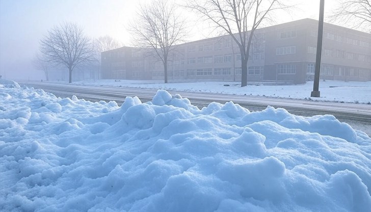 Снегонавяванията създават риск за придвижването на децата