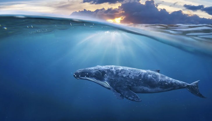 Морските гиганти следват езикови модели като хората Морските гиганти следват езикови модели като хората