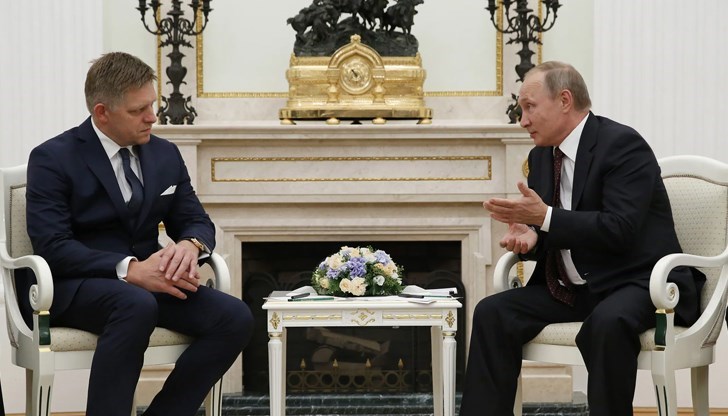 Роберт Фицо се срещна с Владимир Путин в Москва през декември миналата година Роберт Фицо се срещна с Владимир Путин в Москва през декември миналата година