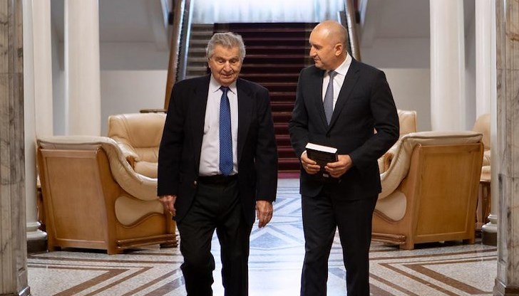Президентът се срещна с двама изтъкнати еврейски общественици