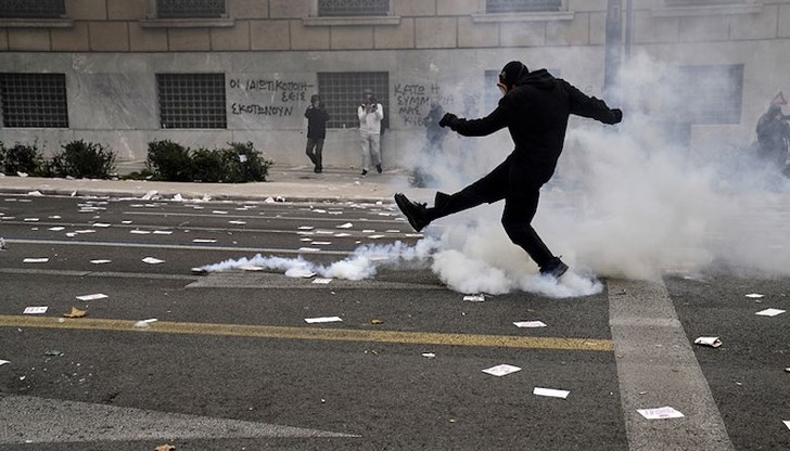 41 арестувани след протести в гръцката столица