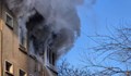 Пожарът в Пловдив е предизвикан от мъж, който се е самозапалил