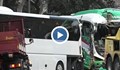 63 души са ранени при сблъсък на автобуси в Барселона