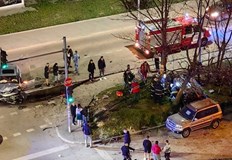 Бургаски шофьор отне предимство и причини тежък инцидент с трима