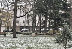 Инцидентът стана само на сантиметри от пешеходната алеяИнцидент без пострадали