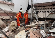 Земетресение с магнитуд 7 7 разлюля страната вчераБроят на загиналите при