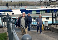 Корабът АмаВерде пристигна от Будапеща с 142 туристи от САЩ