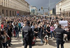 Граждани поискаха доживотен затвор за Габриела и КрасимирМасов протест се