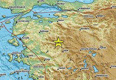 Земетресението е усетено в района на градовете Симав и УшакЗеметресение