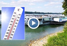 Топлото време в крайдунавския град привлече вълна от румънски туристиНеобичайно