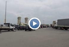 Временно затваряне доведе до струпване на стотици камиони на границатаСлед