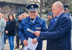 Колеги изпратиха главен инспектор Златанов с почести в последния му