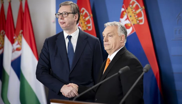 Орбан и Вучич обмислят безпрецедентно споразумение на фона на засилващото се напрежение на Балканите Орбан и Вучич обмислят безпрецедентно споразумение на фона на засилващото се напрежение на Балканите