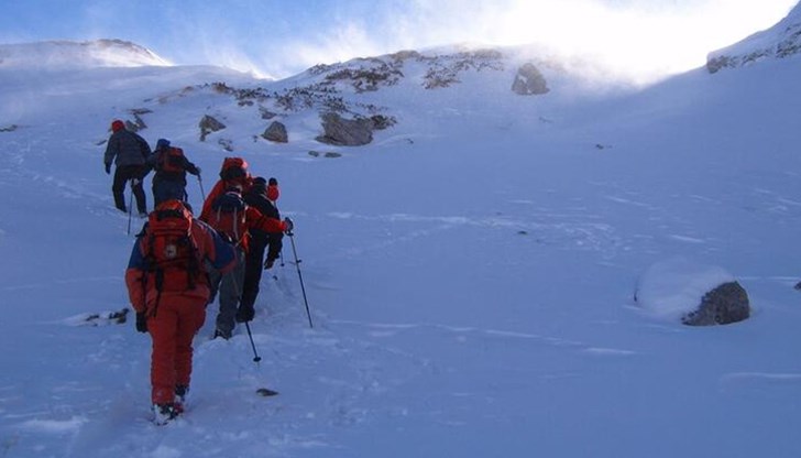 Благоприятен край на инцидента в района на връх Белмекен