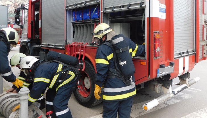 Лъжлив сигнал разходи екип на пожарната до блок 307 в квартал „Чародейка“