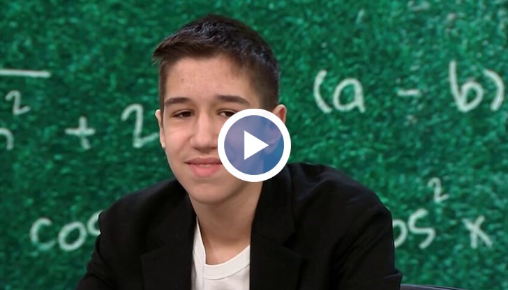 Калоян Гешев тренира да прави бързи изчисления всеки ден