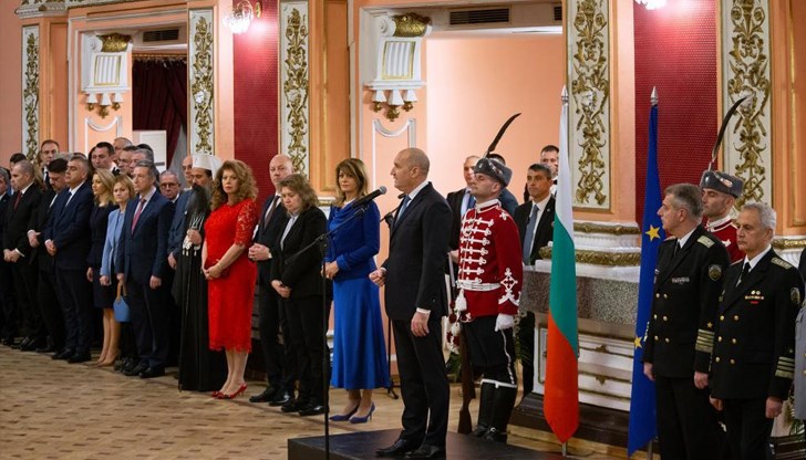 Президентът прие висши държавни служители и дипломати на официален прием за 3 март
