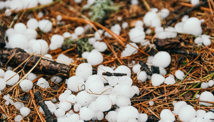 Пороен дъжд и градушка засегнаха Габрово, Трайково, Кула, Белоградчик и Трявна