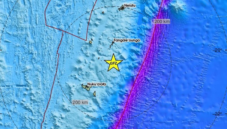 Заплаха от цунами в Тихия океан