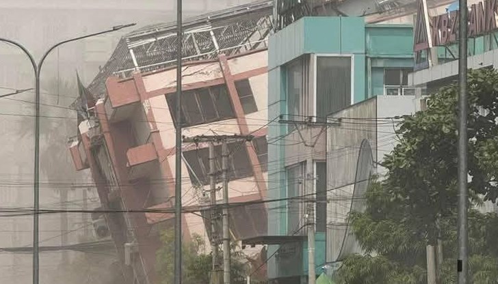 Кадри показват опустошението след природната стихия