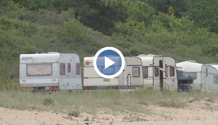 Липсата на регламент позволява палатки и каравани на защитени места