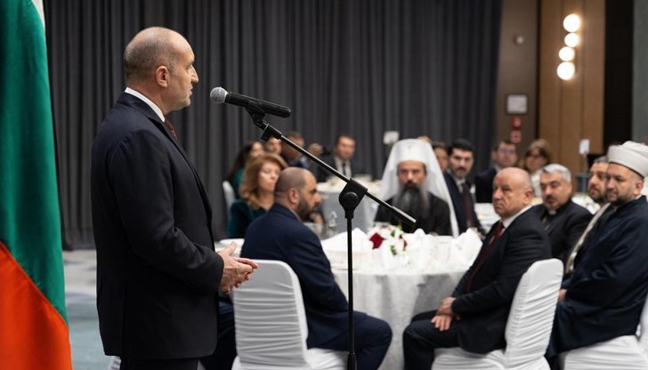 Президентът бе домакин на традиционната вечеря ифтар по случай началото на Рамазан