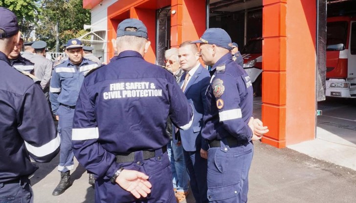 Горд съм, че успяхме да изградим силна връзка между Община Русе и русенските огнеборци