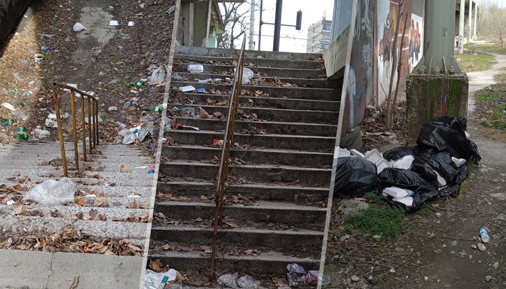 "Красота" и мизерия под Сарайския мост