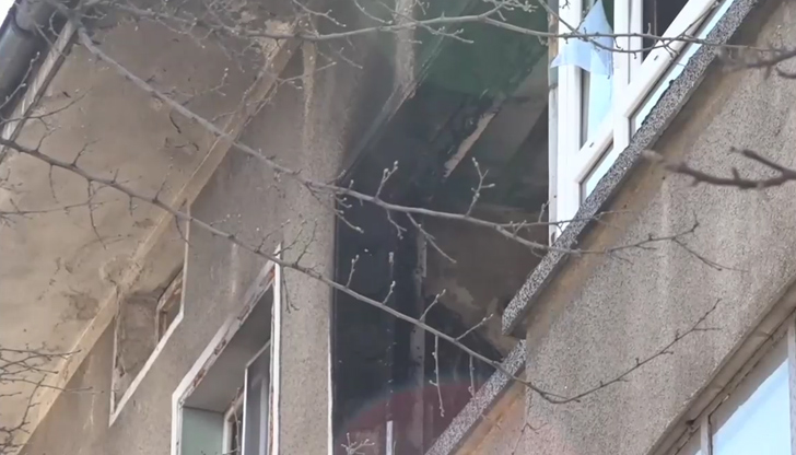 Експлозията е разрушила жилището и е нанесла сериозни материални щети