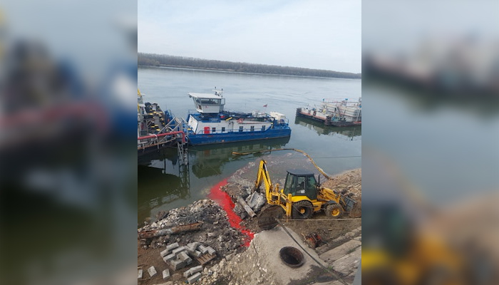 Замърсяването отново е на територията на Дунавска индустриална зона Тегра