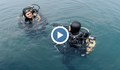 Водолази извадиха купища пластмаса от морското дъно край Бургас