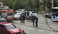 Полицай е ранен при верижна катастрофа в центъра на София