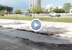 Аварията на булевард Цариградско шосе вероятно е свързана със строежа